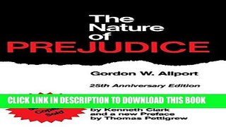 [PDF] The Nature of Prejudice: 25th Anniversary Edition Full Online