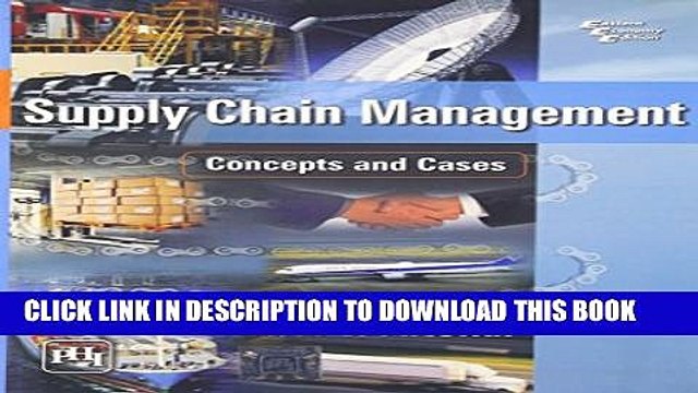 [PDF] Supply Chain Management: Concepts and Cases Full Collection