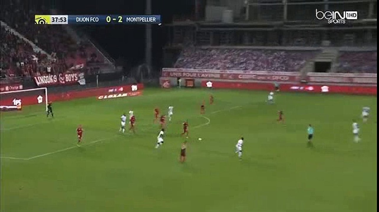 Lois Diony Goal HD - Dijon 1-2 Montpellier 01.10.2016