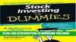 [PDF] Stock Investing For Dummies (For Dummies (Lifestyles Paperback)) Popular Collection
