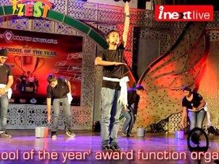 Students rock the stage at 'School of the year' award