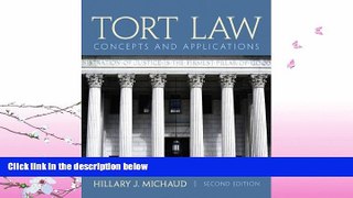 FULL ONLINE  Tort Law: Concepts and Applications (2nd Edition)