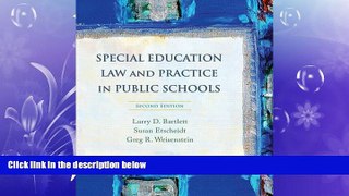 FAVORITE BOOK  Special Education Law and Practice in Public Schools (2nd Edition)