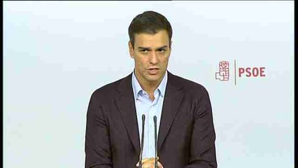 Pedro Sánchez dimite como secretario general del PSOE