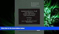 book online  Administrative Law, the American Public Law System: Cases and Materials (American