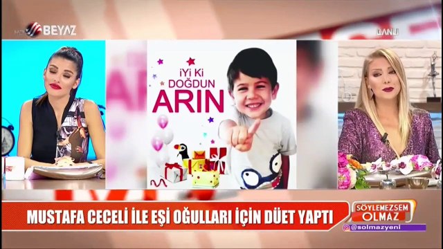 Mustafa Ceceli ve Eşi Oğulları icin Duet Yaptı