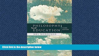 Free [PDF] Downlaod  Philosophy of Education  FREE BOOOK ONLINE