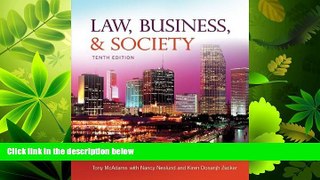 FAVORITE BOOK  Law, Business and Society
