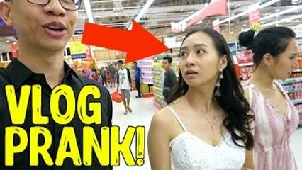 VLOG PRANK!! Nge-Vlog Sama Orang Gak Kenal!! Indonesia Prank.