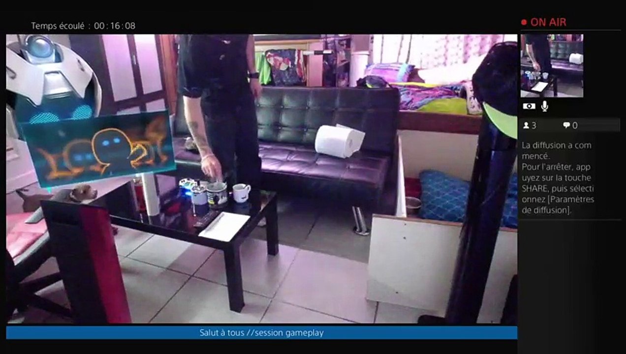 Diffusion PS4 en direct de Ldogo