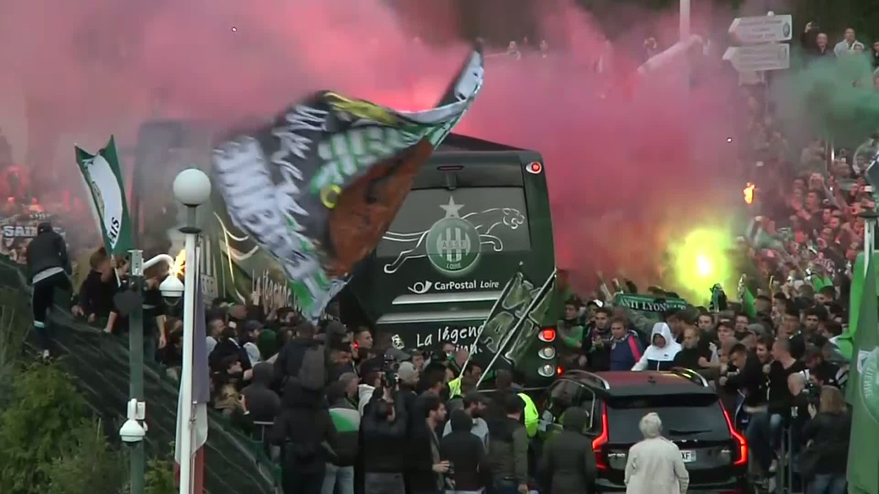 Foot - L1 - ASSE : Les supporters stéphanois bouillants eux aussi