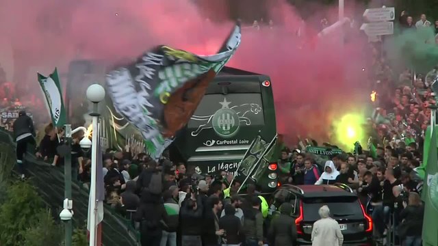 Foot - L1 - ASSE : Les supporters stéphanois bouillants eux aussi