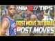 NBA 2K17 Tips: Post Move Tutorial Pt 1 - Post Moves