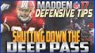 Madden NFL 17 Defensive Tips: Shutdown Deep Passes!