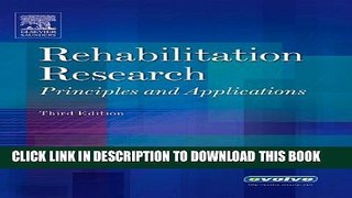 [PDF] Rehabilitation Research: Principles and Applications Full Online