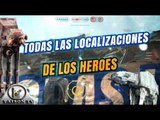 Localizaciones de los héroes (Hero Locations) en Asalto a los Caminantes Star Wars Battlefront