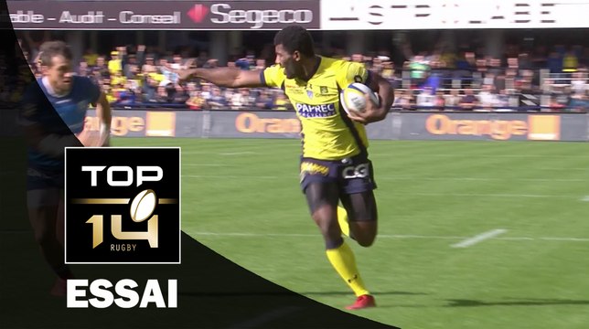 TOP 14 ‐ Essai Noa NAKAITACI (ASM) – Clermont-Castres – J7 – Saison 2016/2017