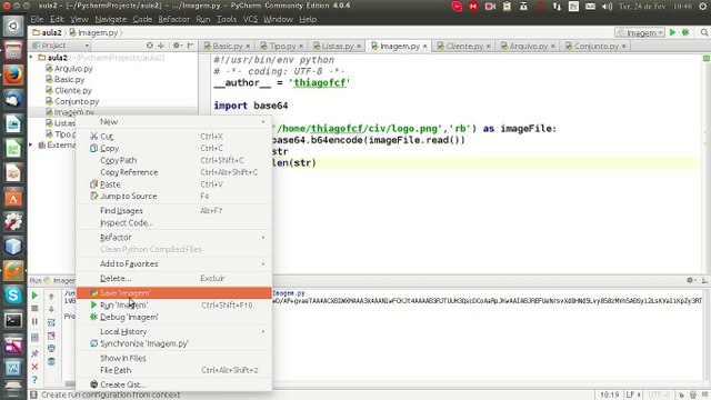Python - 8 - Converter Imagem em Texto e Texto em Imagem com Base64
