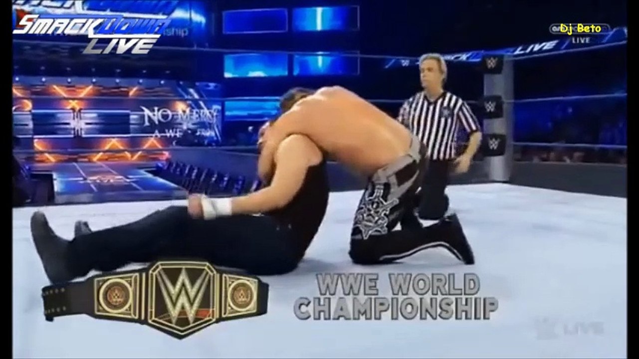 AJ Styles vs Dean Ambrose [27SEP16] español