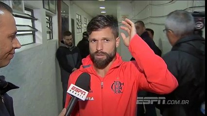 Diego aprova empate, vê Fla na 'direção certa' e avisa 'Tem