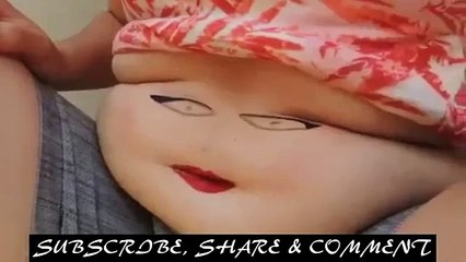 best whatsapp funny video belly funny face