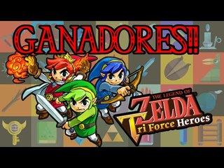 PRIMEROS GANADORES DE LAS DEMOS DE ZELDA :D