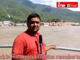 Rishikesh: Ganga river flowing above the danger mark, famous Shiva idol washed away from the River