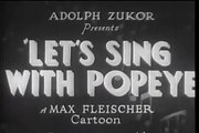 Popeye: Lets Sing with Popeye (1934)