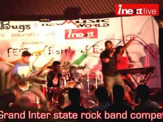 Inter state rock band competition in Ranchi