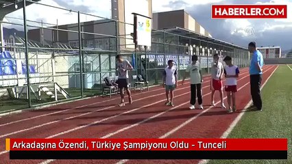 Arkadaşına Özendi, Türkiye Şampiyonu Oldu - Tunceli