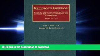 FAVORIT BOOK Religious Freedom: History, Cases and Other Materials on the Interaction of Religion