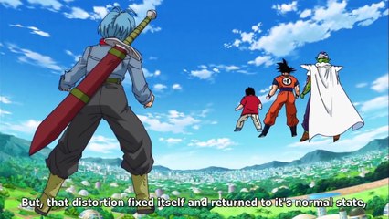 Black Goku Pulled Back to the Future