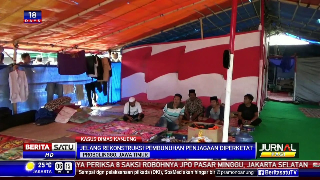 Penjagaan Padepokan Dimas Kanjeng DIperkekat Jelang Rekonstruksi