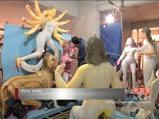 মহালয়ার মধ্য দিয়ে দুর্গাদেবী আগমনের আবাহন শুরু