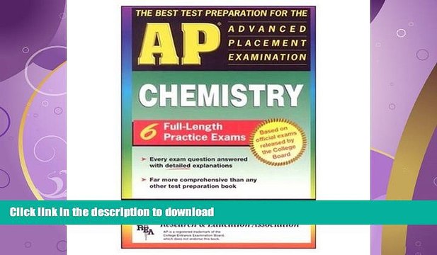 READ AP Chemistry (REA) - The Best Test Prep for the Advanced Placement Exam (Advanced Placement