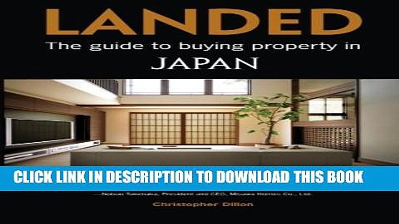 [PDF] Landed: The guide to buying property in Japan Popular Colection