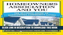 [PDF] Homeowners Association and You: The Ultimate Guide to Harmonious Community Living (You and