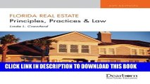 [PDF] Florida Real Estate Principles, Practices and Law, 33rd Edition (Florida Real Estate