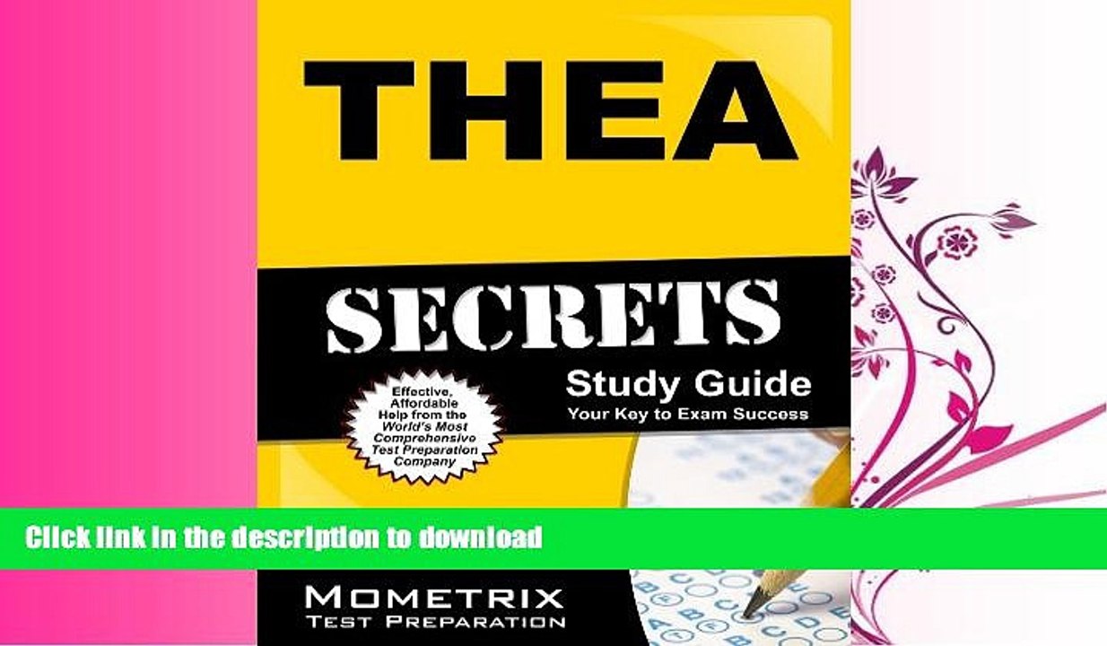 READ BOOK  THEA Secrets Study Guide: THEA Test Review for the Texas Higher Education Assessment