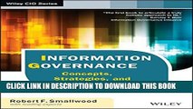 [PDF] Information Governance: Concepts, Strategies, and Best Practices (Wiley CIO) Full Online
