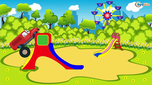 Voiture Pour Enfants - Camion - Dessins animés pour bébés - Camions pour enfants