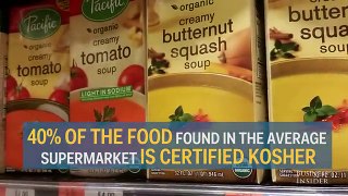 Kosher certification symbol found on food