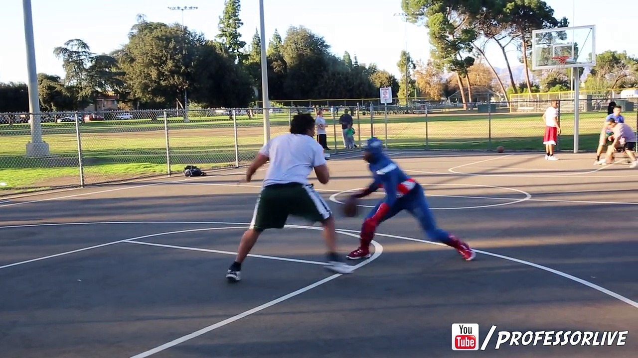 Spiderman Basketball Part 4... feat Captain America