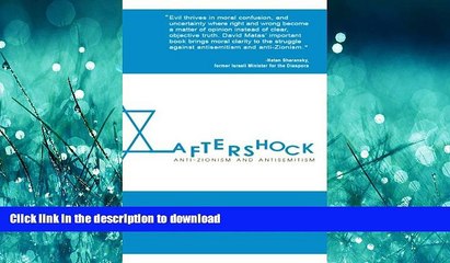 READ THE NEW BOOK Aftershock: Anti-Zionism   Anti-Semitism READ PDF FILE ONLINE