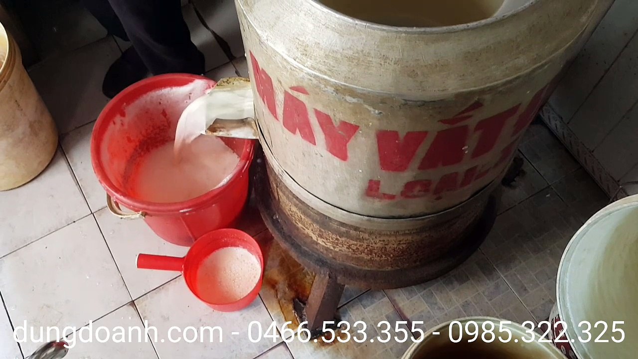Lắp đặt nồi hơi nấu đậu dùng điện ở Đông Anh