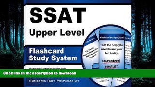 READ BOOK  SSAT Upper Level Flashcard Study System: SSAT Test Practice Questions   Review for the