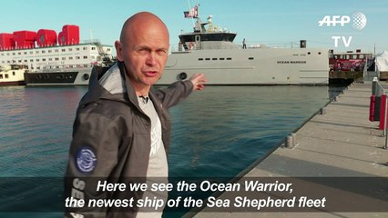 The "Ocean Warrior", Sea Shepherd's new weapon against whalers