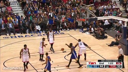 Golden State Warriors vs Toronto Raptors - Full Game Highlights  Oct 1, 2016  2016 NBA Preseason