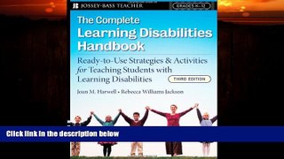 Must Have PDF  The Complete Learning Disabilities Handbook: Ready-to-Use Strategies and Activities