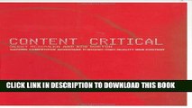 [PDF] Content Critical: Gaining Competitive Advantage Through High-Quality Web Content Full Online